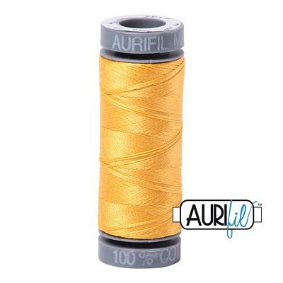 Aurifil Mako Cotton 28wt 110 yds Yellow