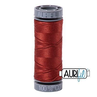 Aurifil Mako Cotton 28wt 110 yds Terracotta