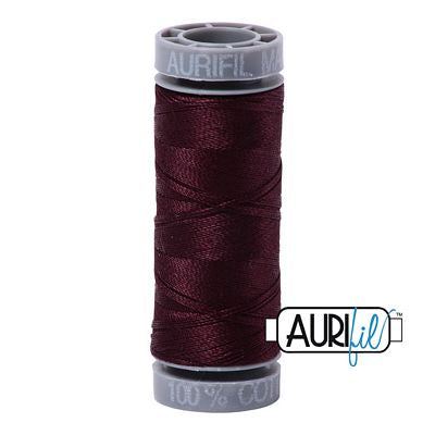 Aurifil Mako Cotton 28wt 110 yds Very Dark Brown