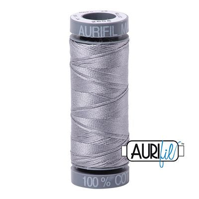 Aurifil Mako Cotton 28wt 110 yds Grey