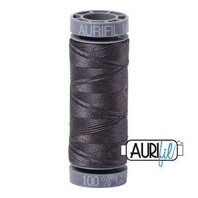 Aurifil Mako Cotton 28wt 110 yds Dark Pewter