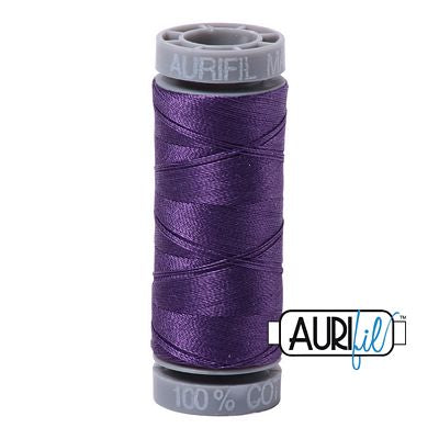 Aurifil Mako Cotton 28wt 110 yds Eggplant