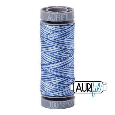 Aurifil Mako Cotton 28wt 110 yds Storm AT Sea