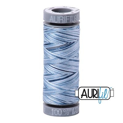 Aurifil Mako Cotton 28wt 110 yds Stonewash Blues