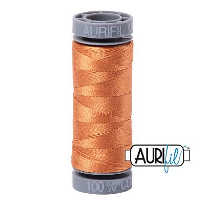 Aurifil Mako Cotton 28wt 110 yds Medium Orange