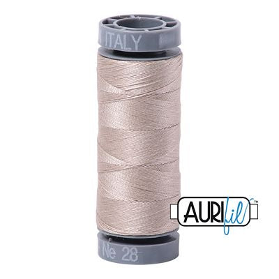 Aurifil Mako Cotton 28wt 110 yds Pewter