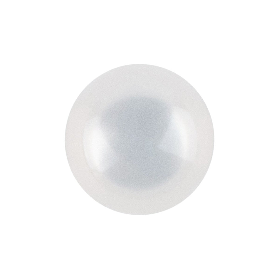 Dome Blouse Buttons - White