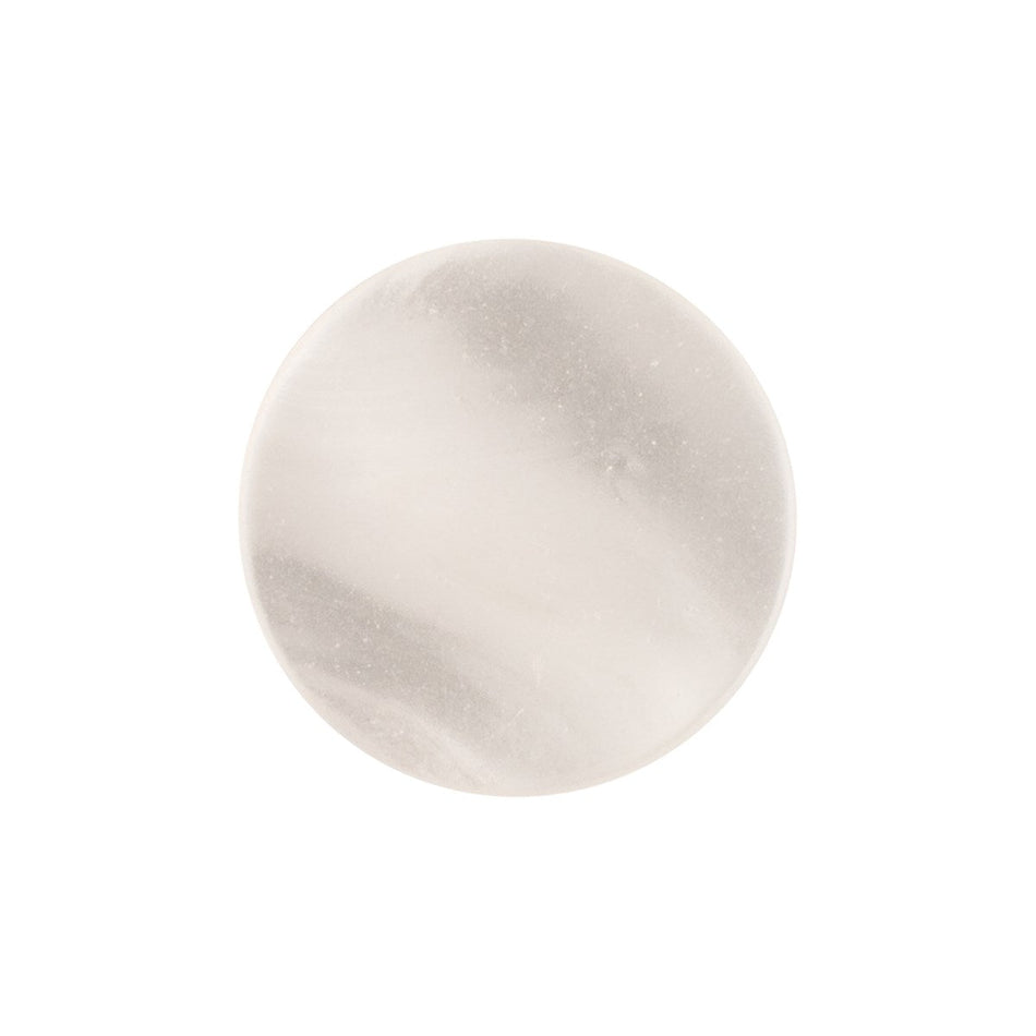 Iridescent Blouse Buttons - 1 Dozen - White