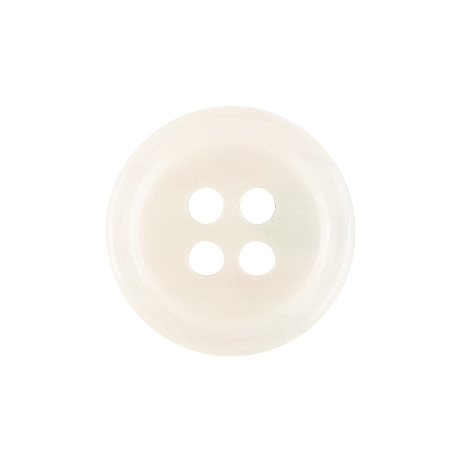 Blouse Buttons - 1 Dozen - 4-Hole - White