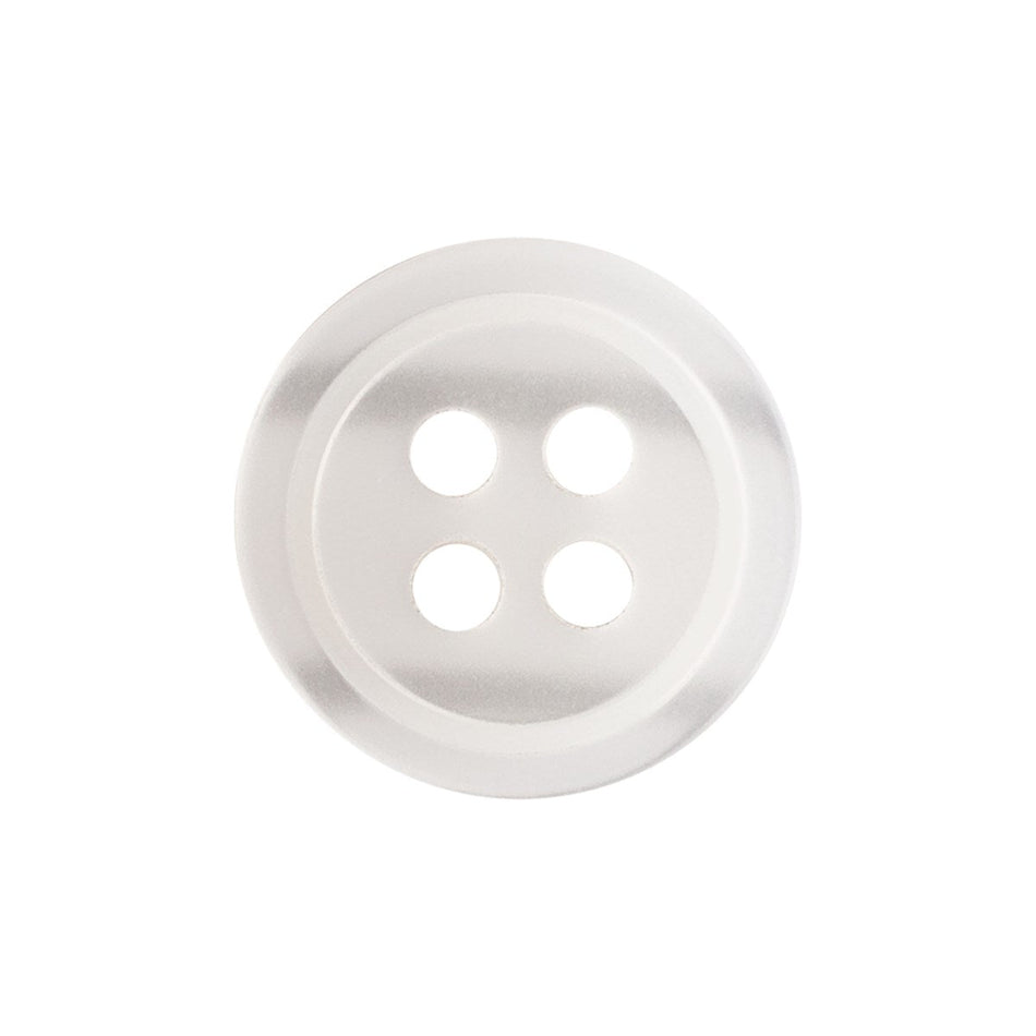 12PCS Flat Imitation Pearl Buttons - 4-Hole