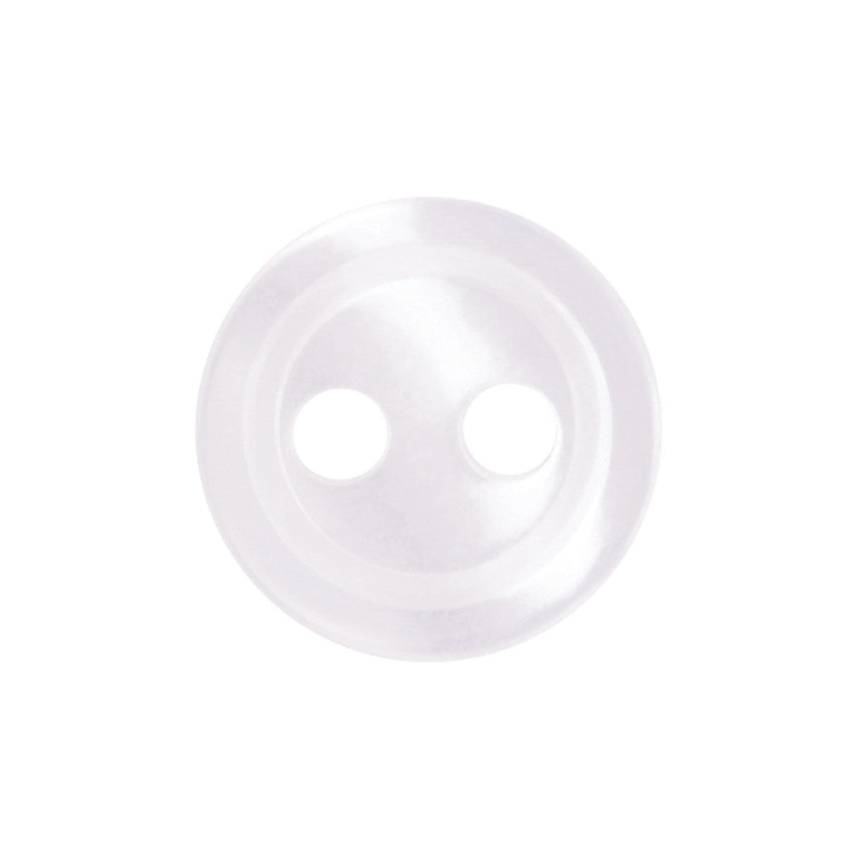 Imitation Pearl Buttons - 1 Dozen - 2-Hole