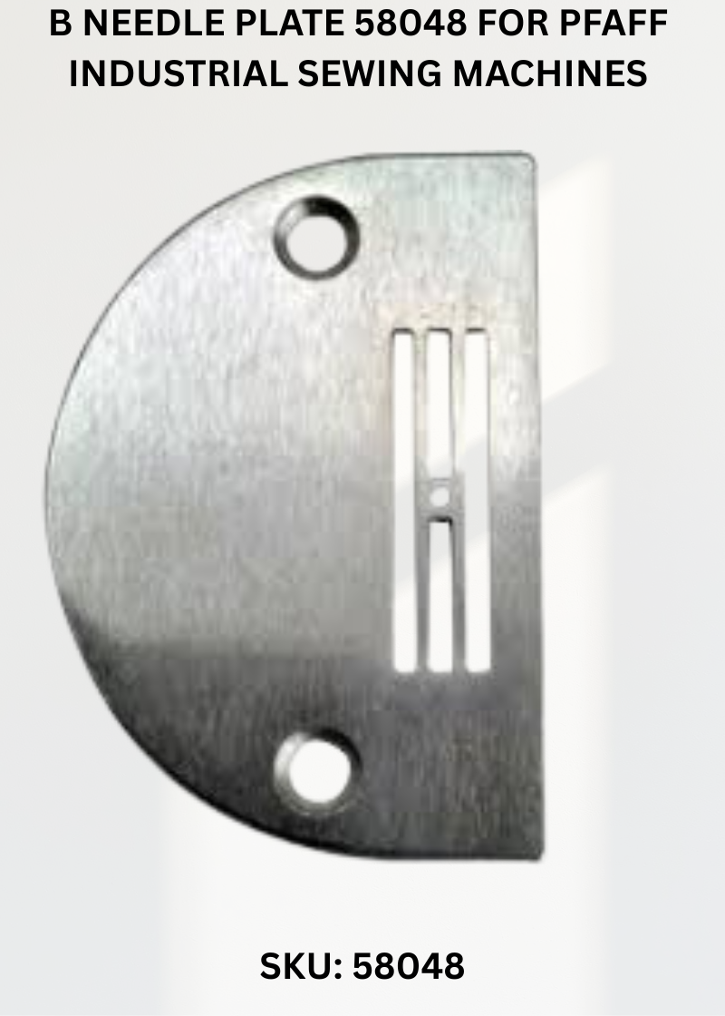 B Needle Plate 58048 for Pfaff Industrial Sewing Machines