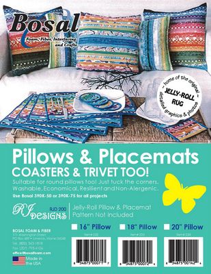 Bosal 100% Polyester Pillow Form, 20 in for RJD200