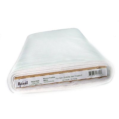 Bosal Woven Fusible Interfacing White 25 yards