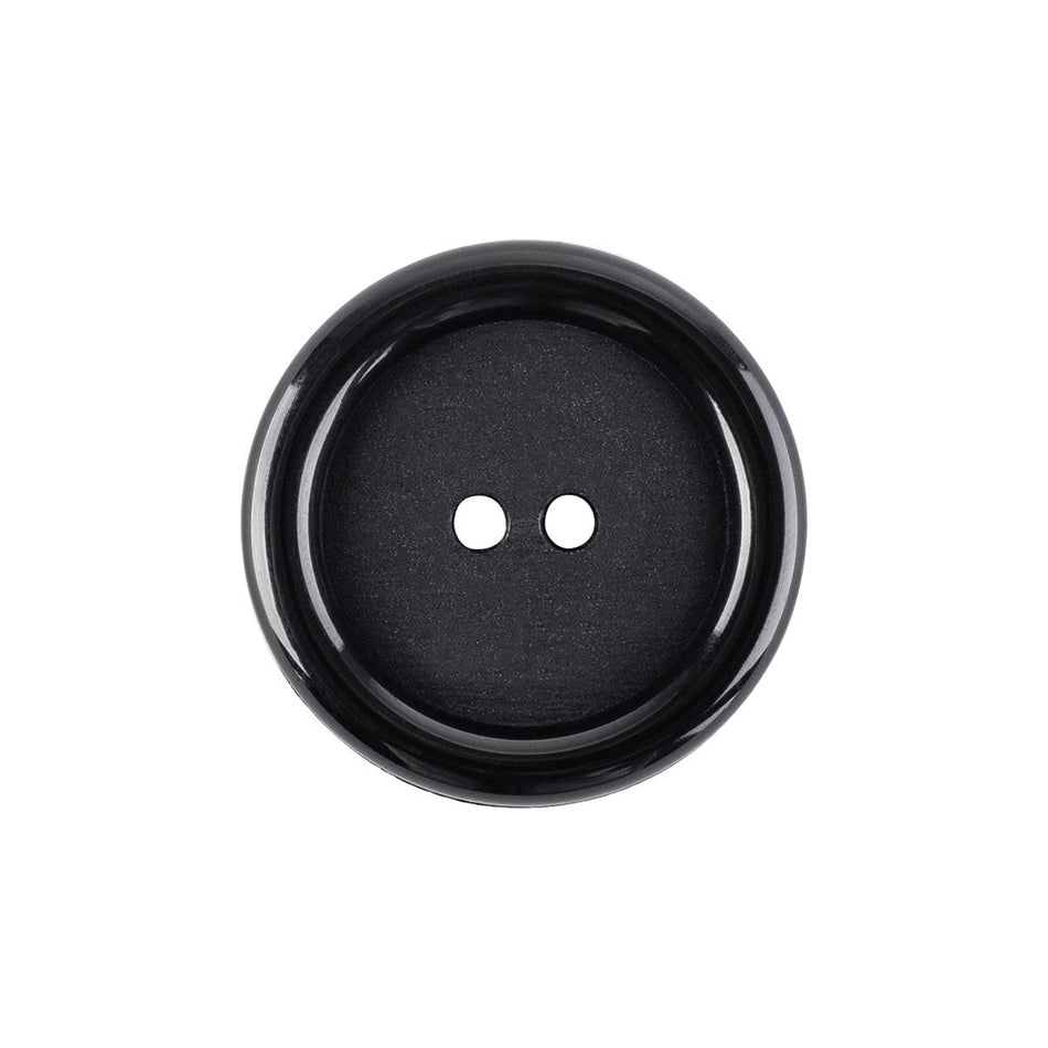 Nylon Coat Buttons - 2/Pack - 2-Hole - Black