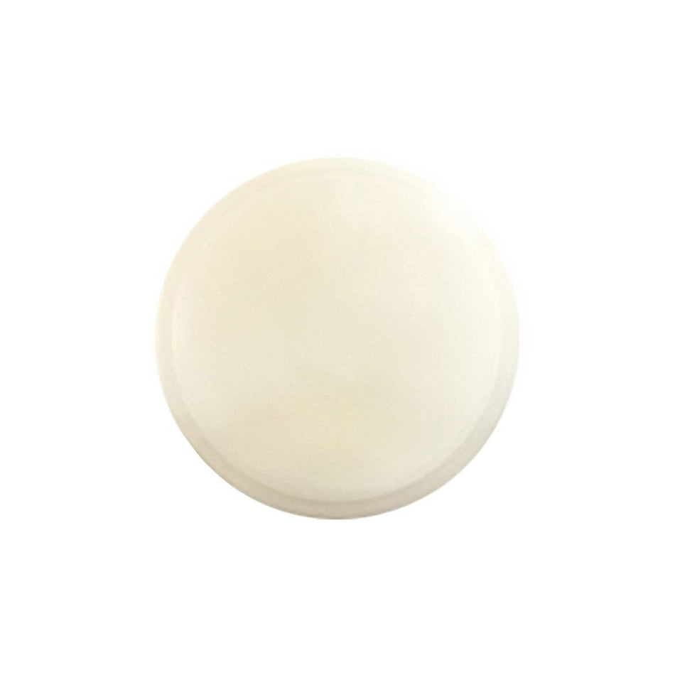 Flat Quartz Nylon Buttons - 4/Pack - Off White