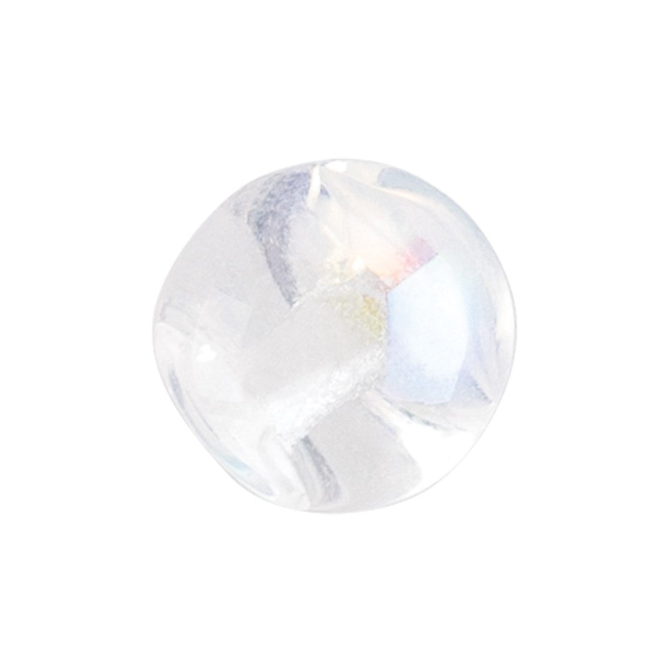 Iridescent Ball Nylon Buttons - 4/Pack - Clear