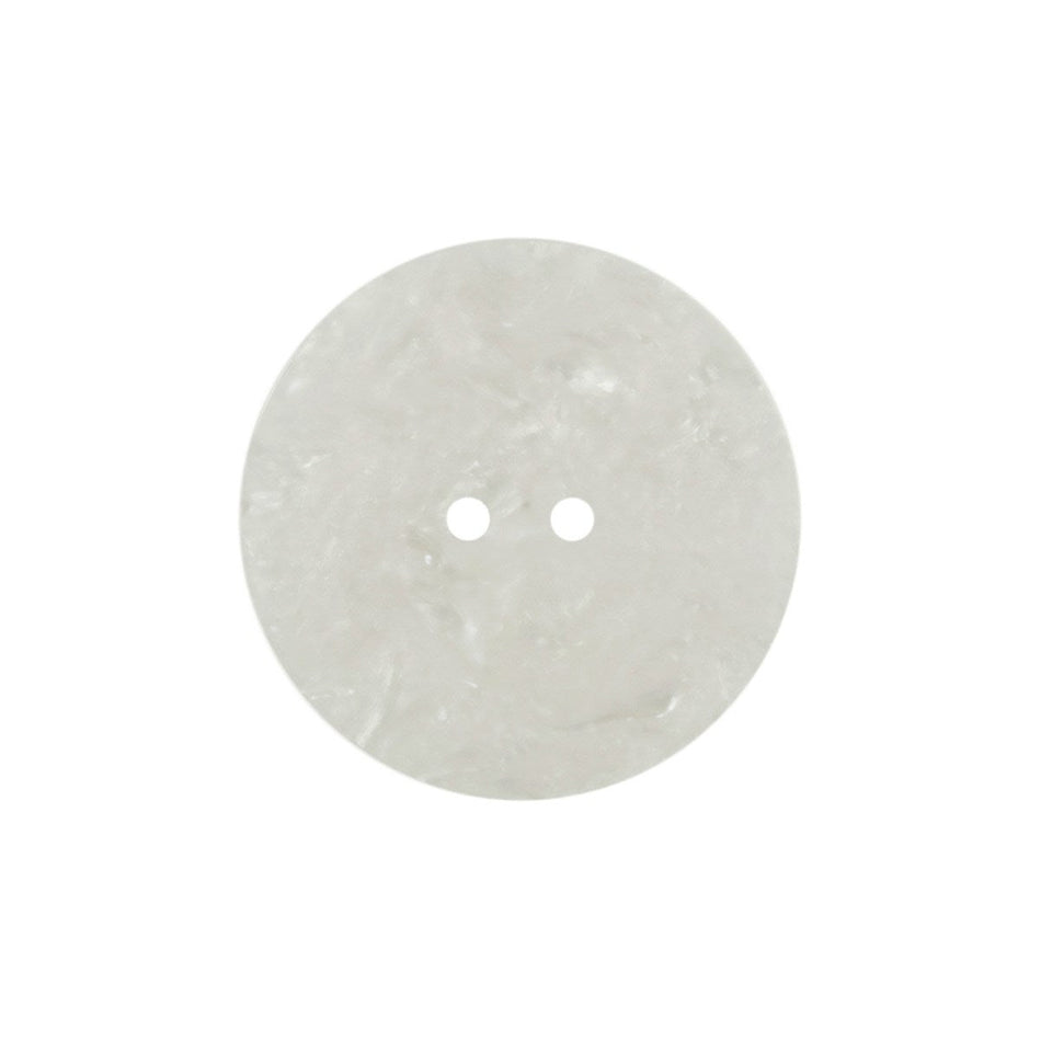 Mother of Pearl Nylon Coat Buttons - Each - 2-Hole - Ivory