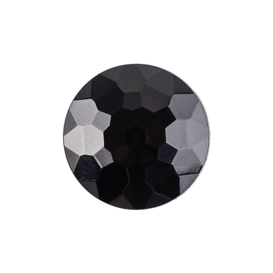 Onyx Gem Nylon Blouse Buttons - 20L / 12mm - 5/Pack - Black