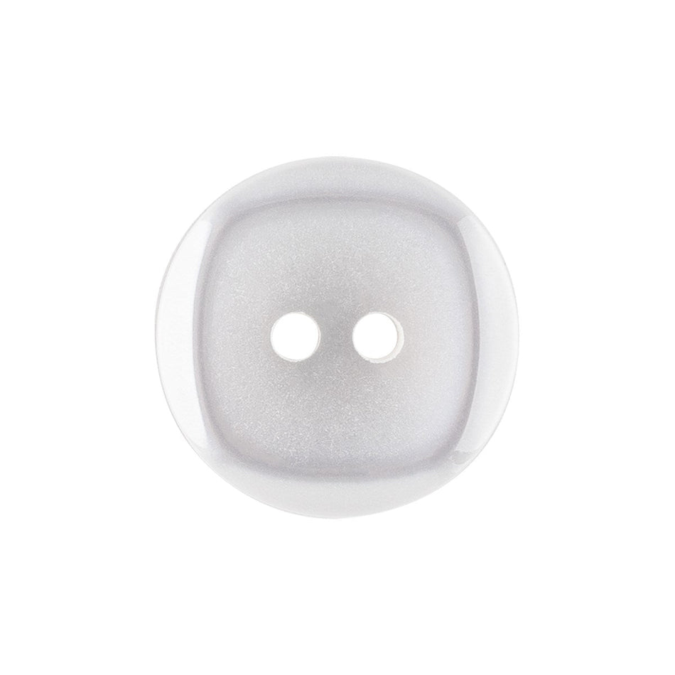 Squared Nylon Buttons - 4/Pack - 2-Hole - Clear