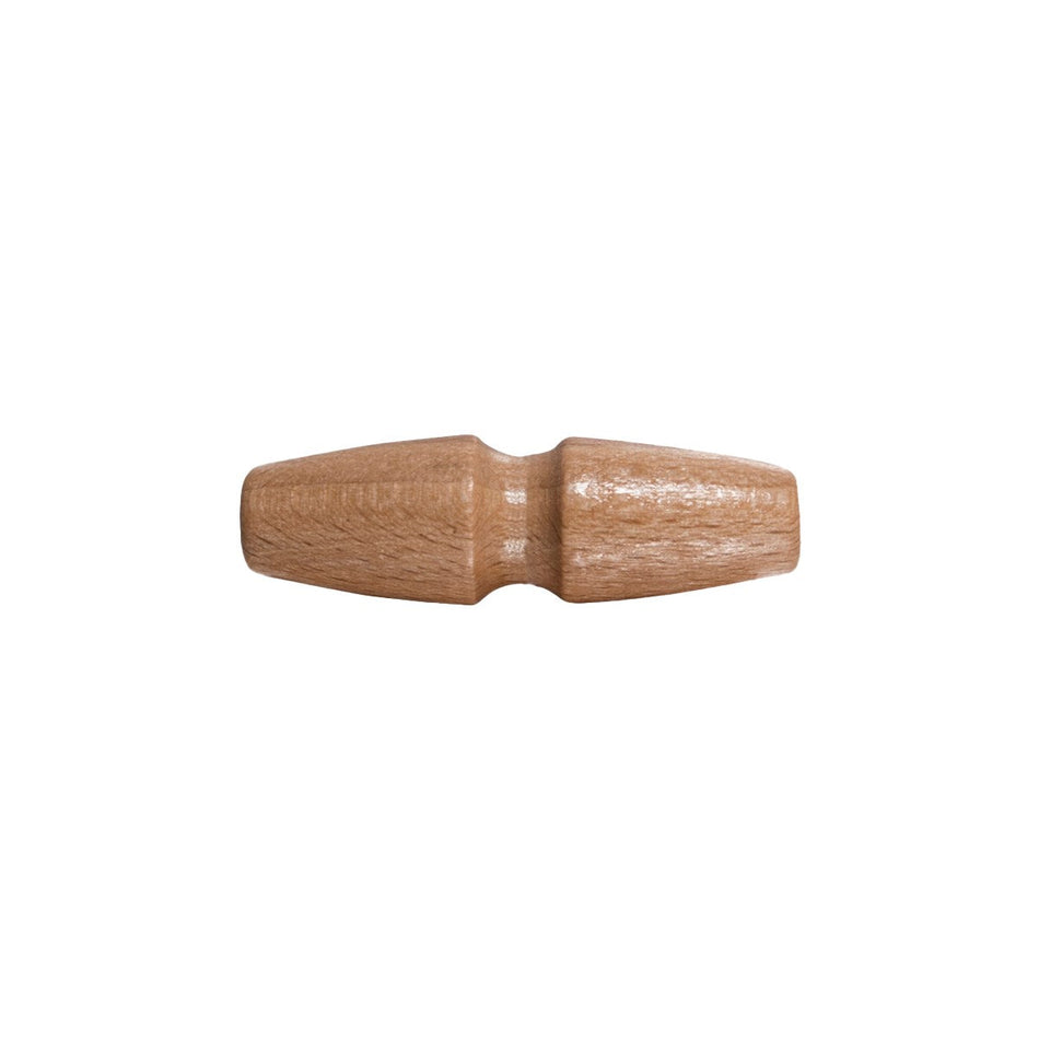 Solid Toggle Coat Buttons - 70L / 45mm - 2/Pack - Beige