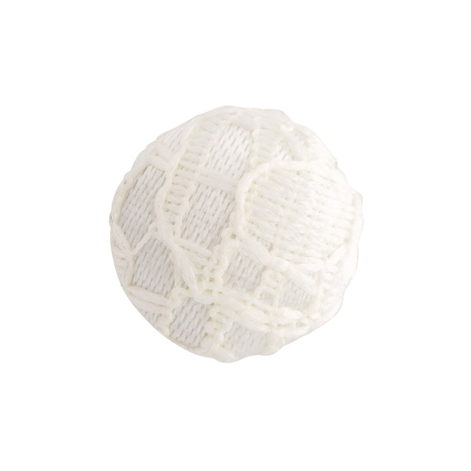 Lace Covered Bridal Buttons - 1 Dozen