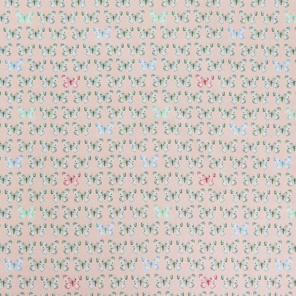 A Wildflower Heart Fabric Collection - Prairie Flutter Pale Peach Jam
