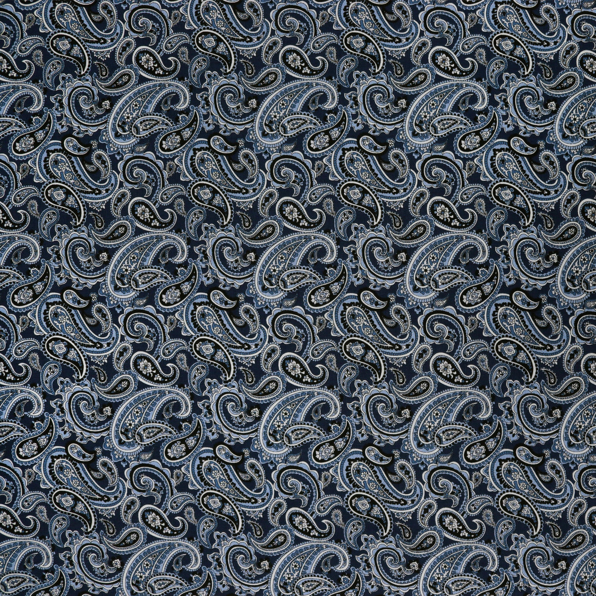 The Drawing Room Fabric Collection - Parquet Floor Navy