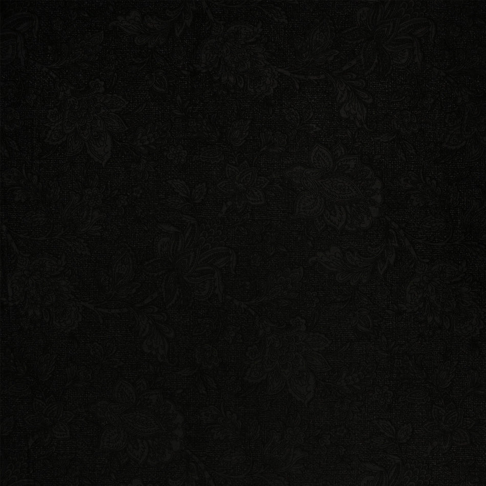 The Drawing Room Fabric Collection - Decantor Charcoal