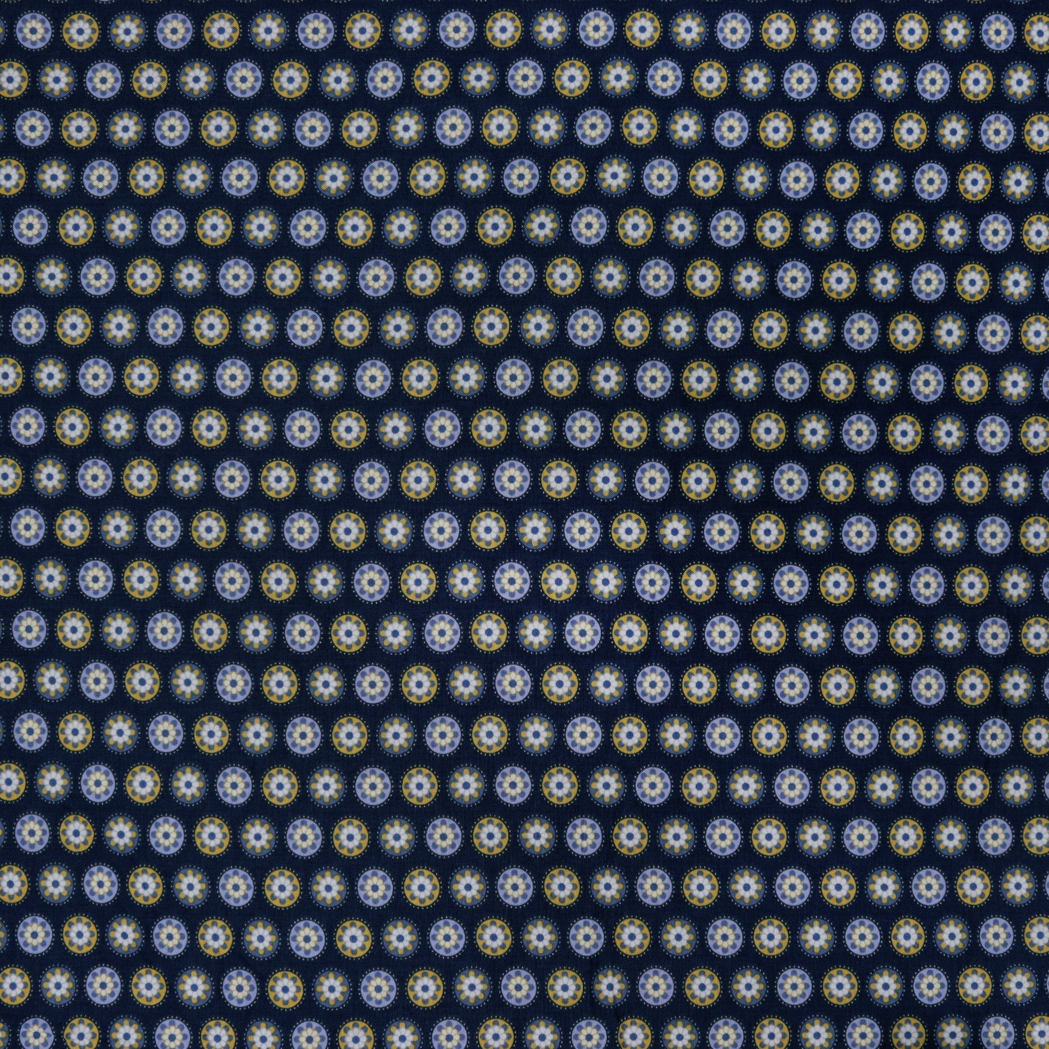 The Drawing Room Fabric Collection - Good Books Navy