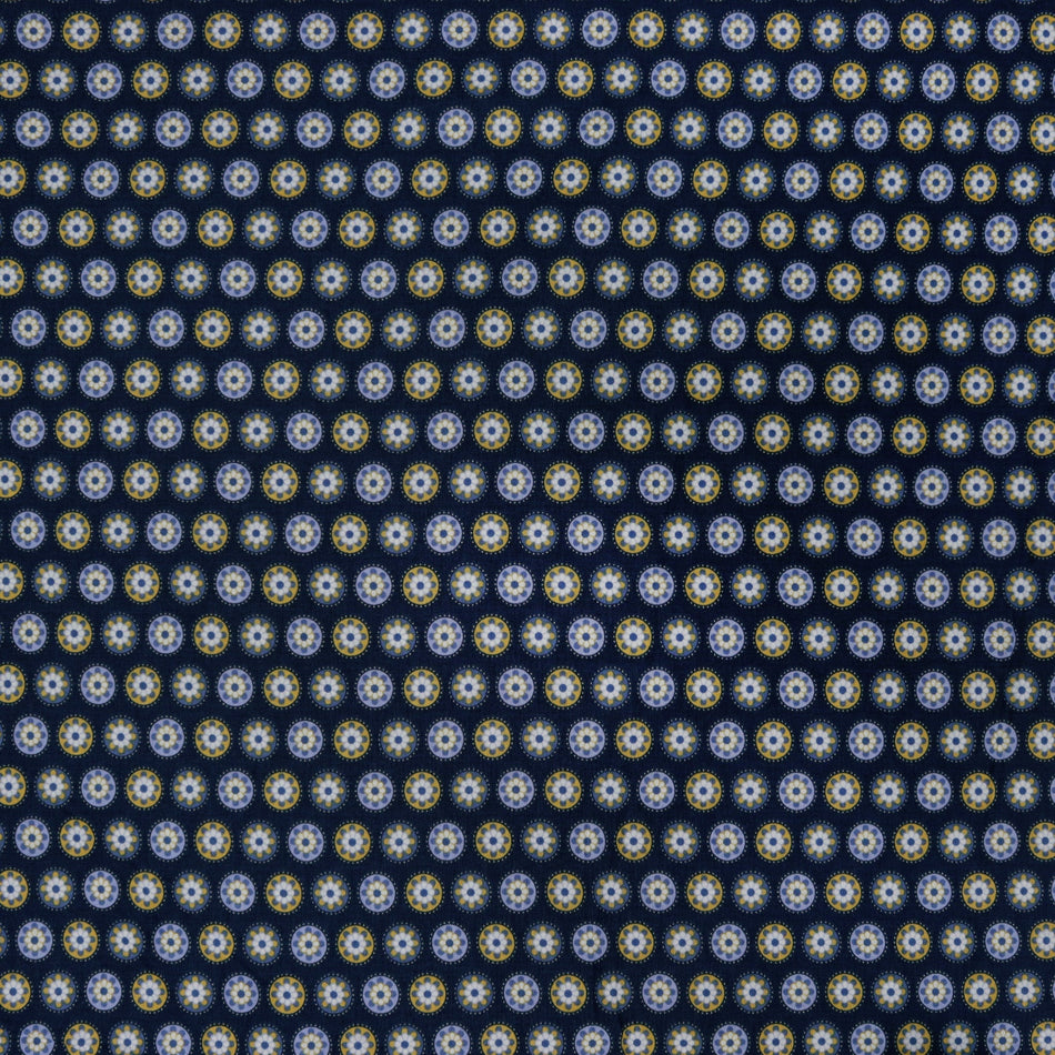 The Drawing Room Fabric Collection - Good Books Navy