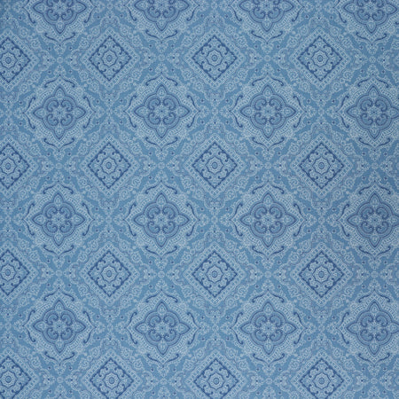 The Drawing Room Fabric Collection - Tea Table Blue