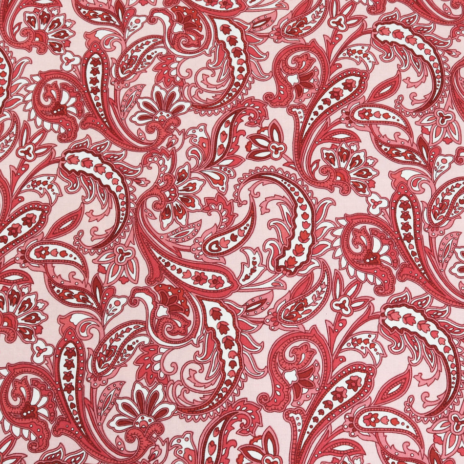 Paradise Park Fabric Collection - Park Bench Rose