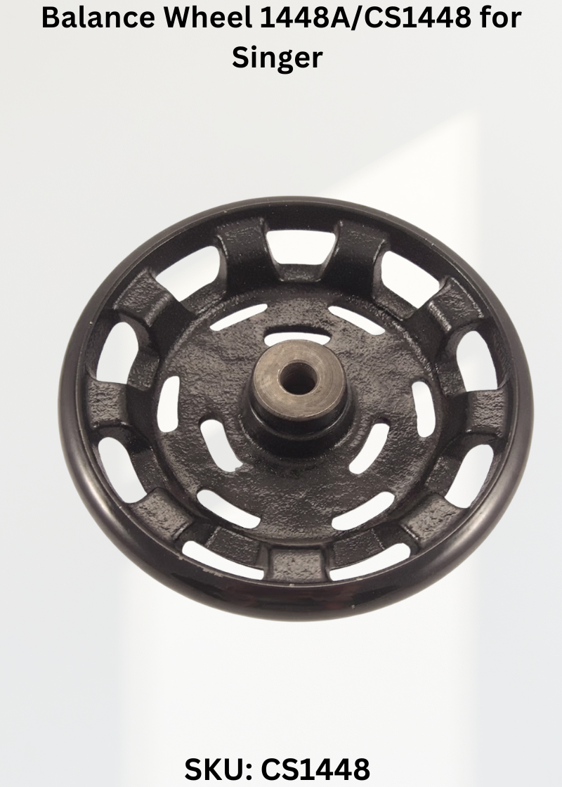 Balance Wheel 1448A/CS1448 for Singer 132B, 132K, 133K and Seiko Sk-2B Sewing Machines
