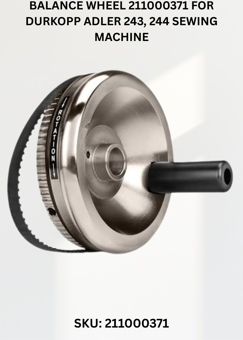 Balance Wheel 211000371 for Durkopp Adler 243, 244 Sewing Machine