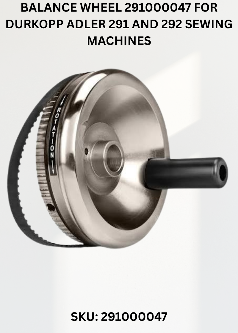 Balance Wheel 291000047 for Durkopp Adler 291 and 292 Sewing Machines