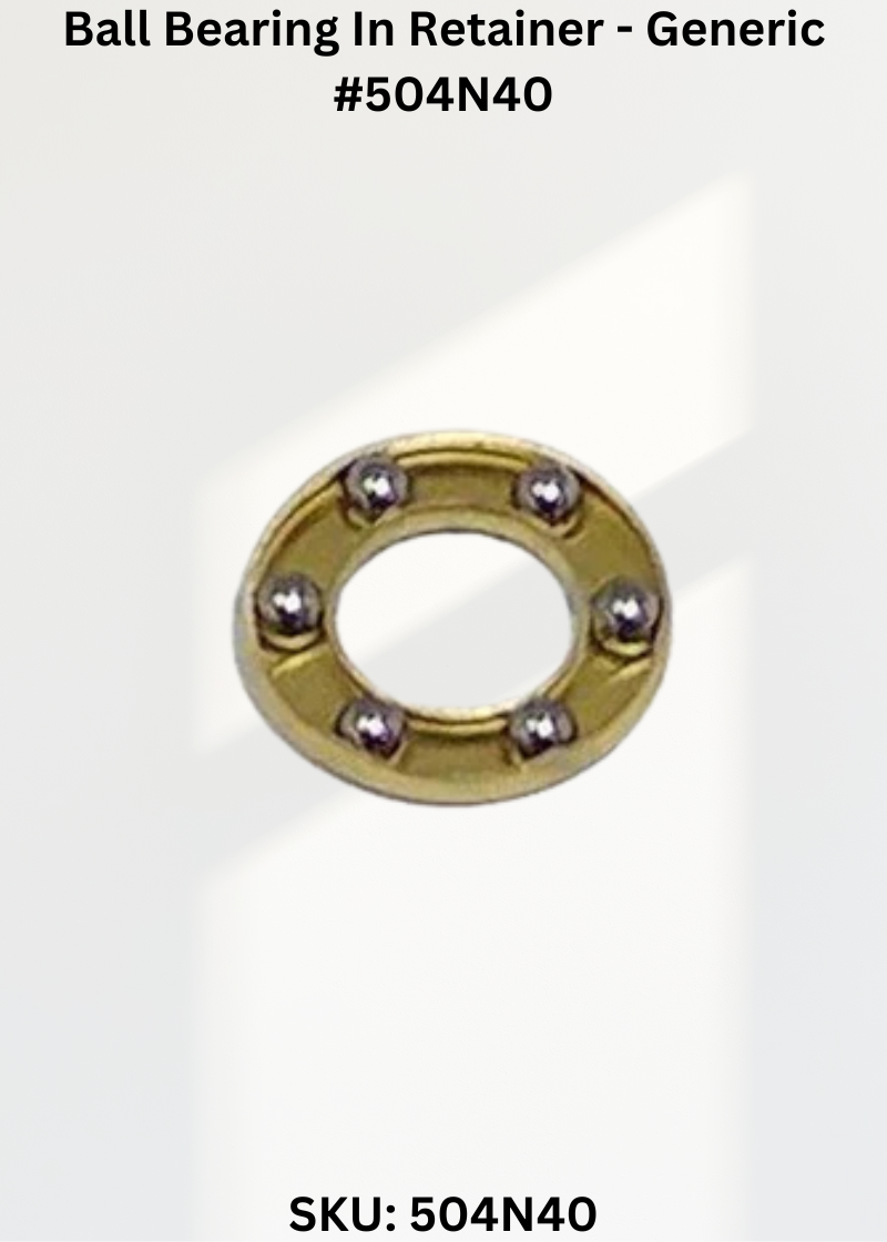 Ball Bearing In Retainer - Generic #504N40