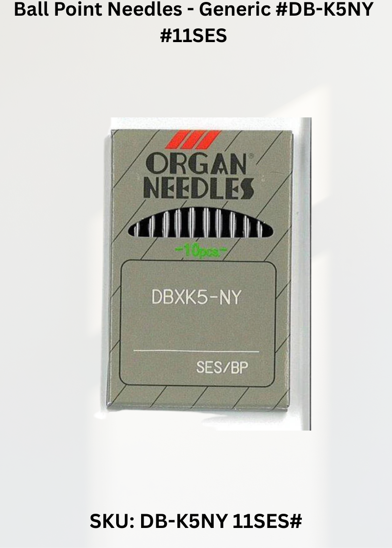 Ball Point Needles - Generic #DB-K5NY #11SES