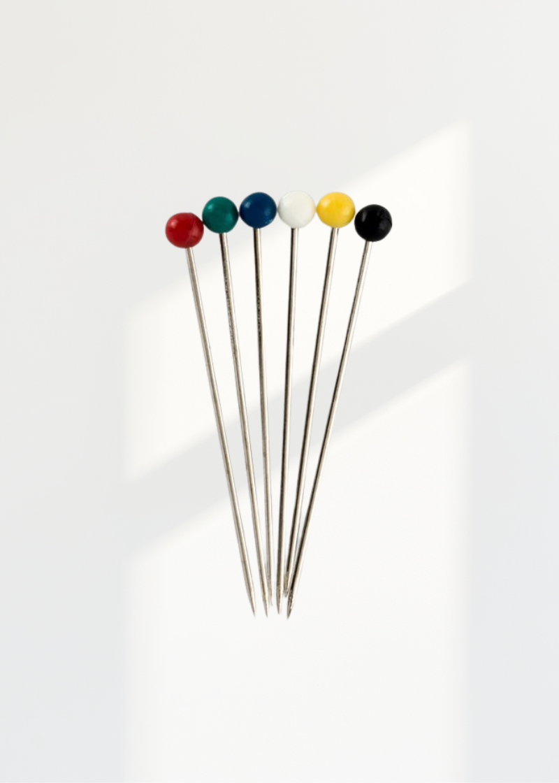 Ball Point Pins - #17 - 1 1/16" x 0.020" - 240/Pack - Assorted Colors