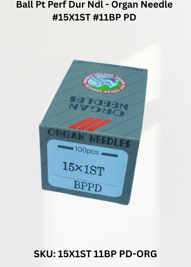 Ball Pt Perf Dur Ndl - Organ Needle #15X1ST #11BP PD