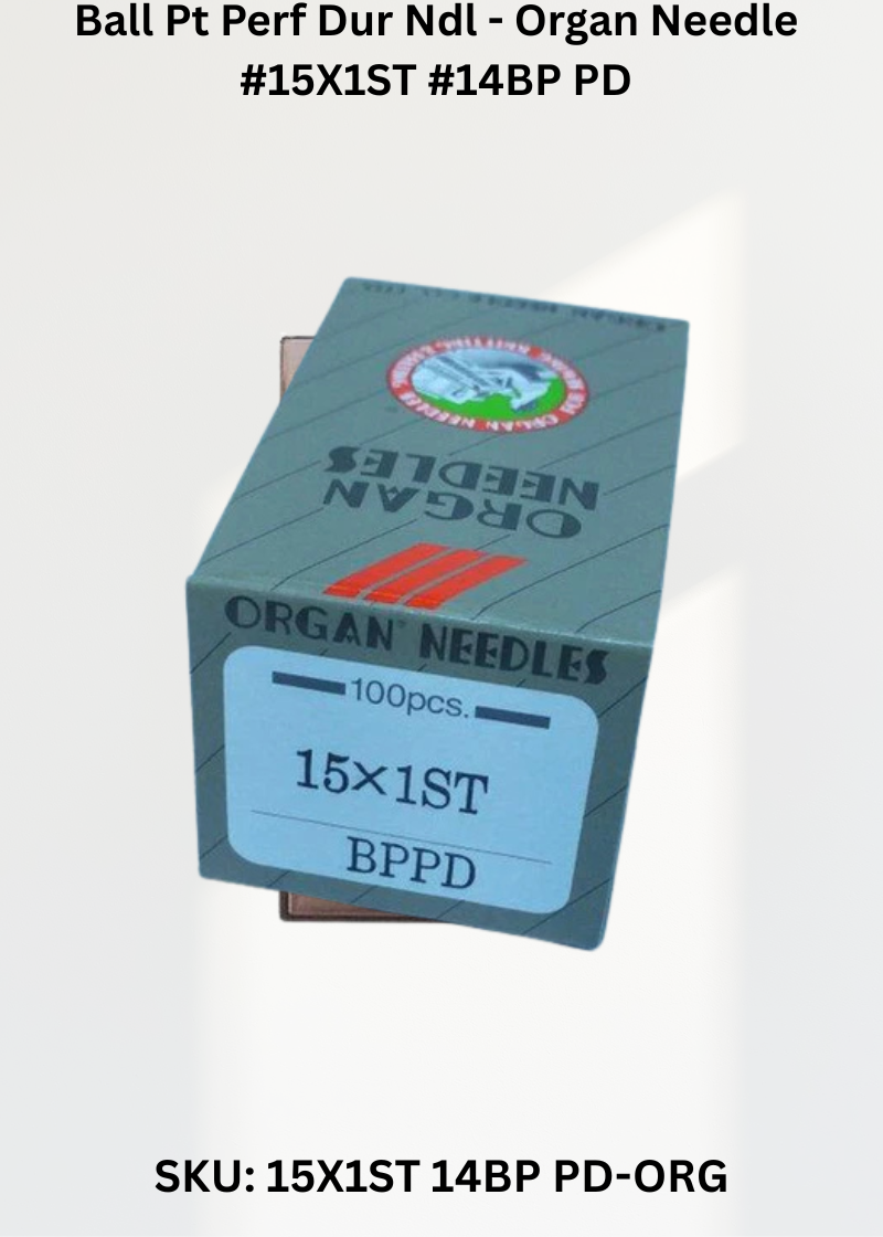 Ball Pt Perf Dur Ndl - Organ Needle #15X1ST #14BP PD