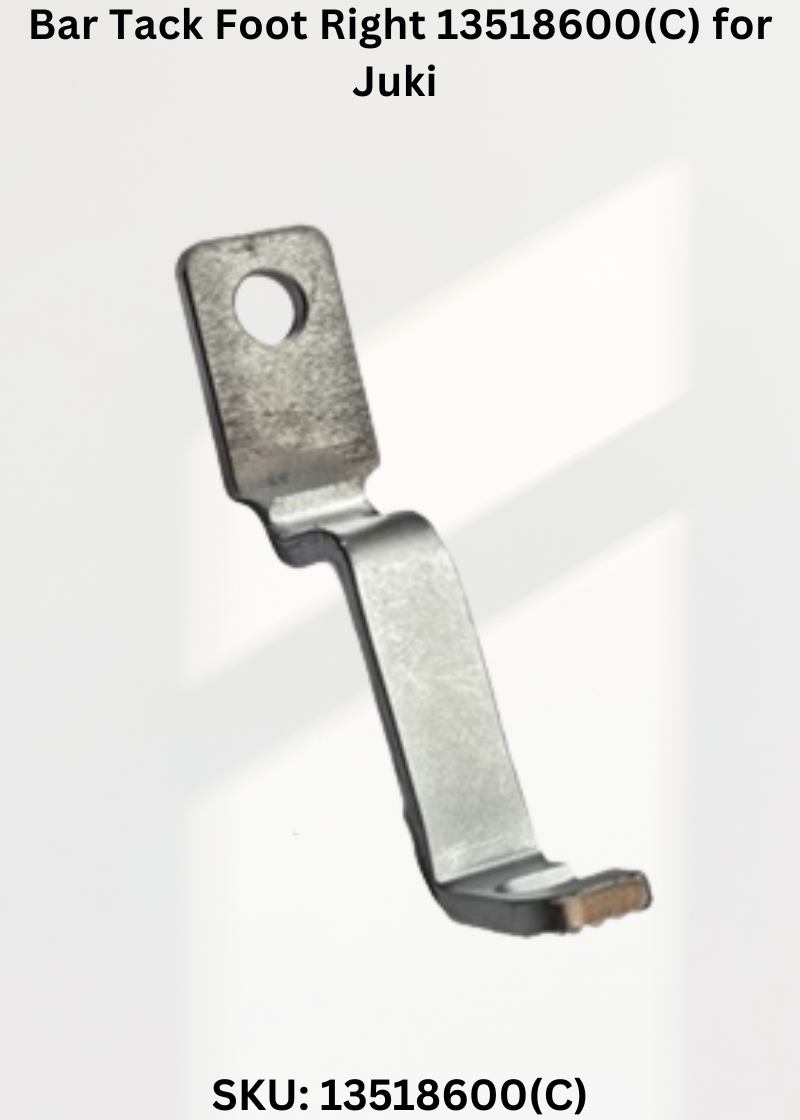 Bar Tack Foot Right 13518600(C) for Juki Industrial Sewing Machines