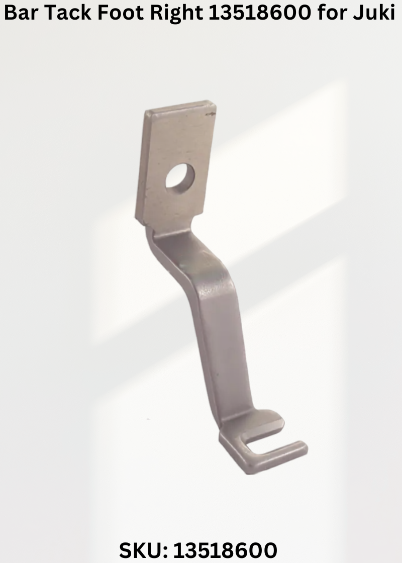 Bar Tack Foot Right 13518600 for Juki Sewing Machines