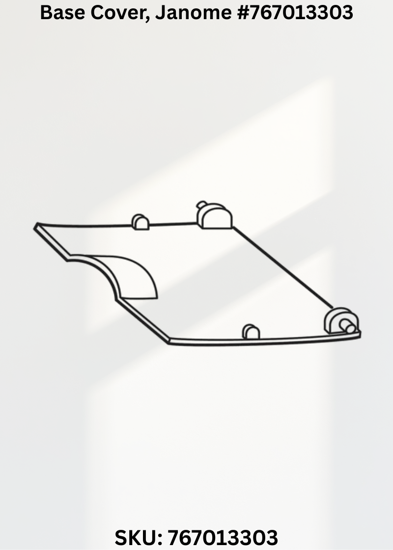 Base Cover for Janome 767013303