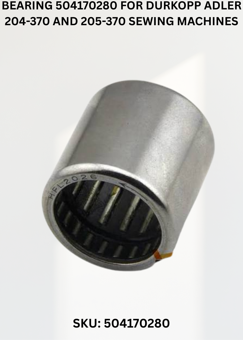 Bearing 504170280 for Durkopp Adler 204-370 and 205-370 Sewing Machines