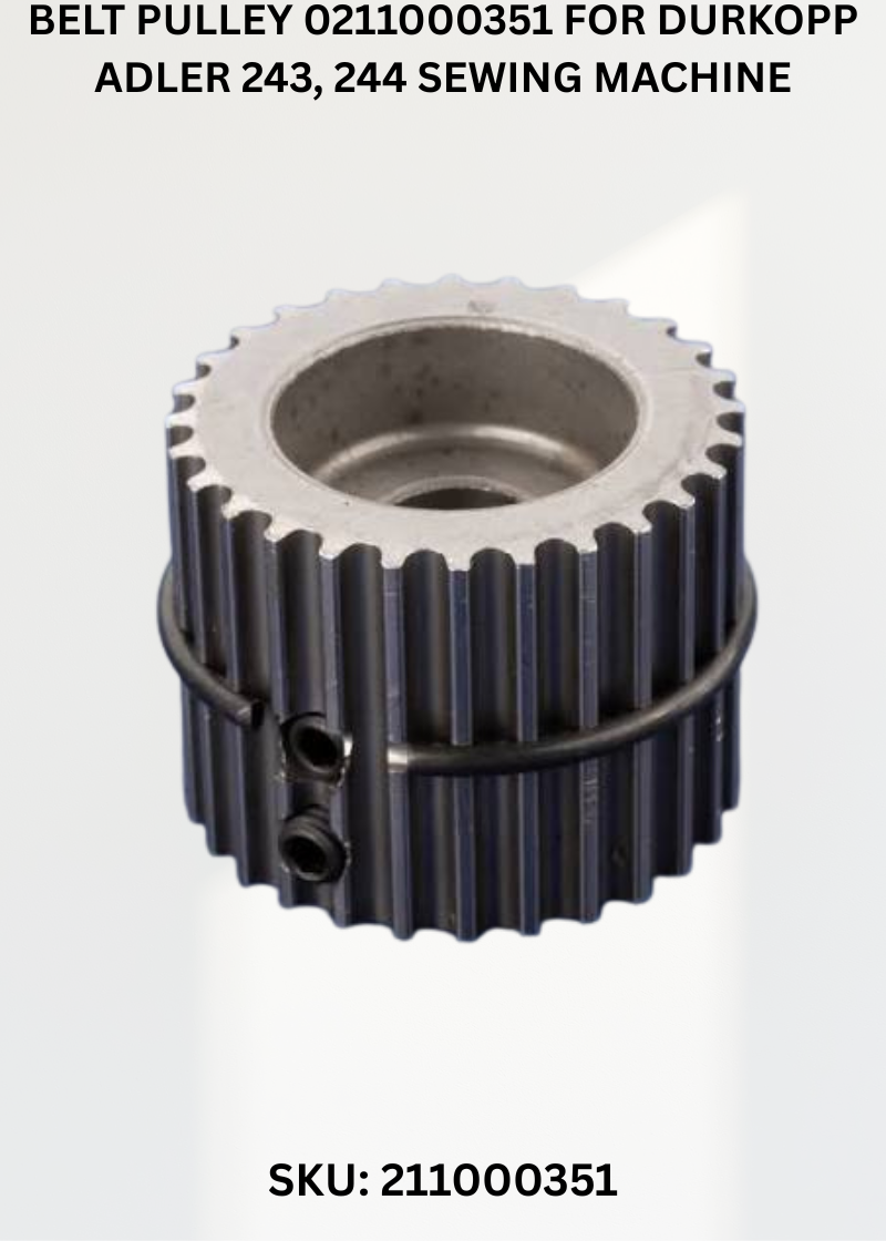 Belt Pulley 0211000351 for Durkopp Adler 243, 244 Sewing Machine