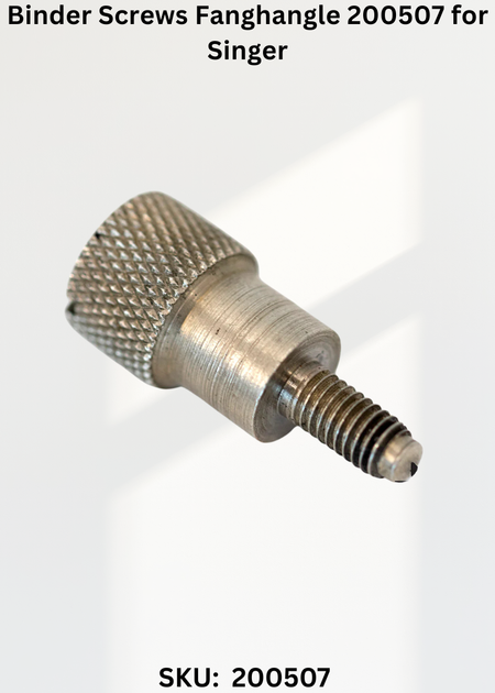 Binder Screws Fanghangle 200507 for Singer 300UX5 Tape Edge Sewing Machine