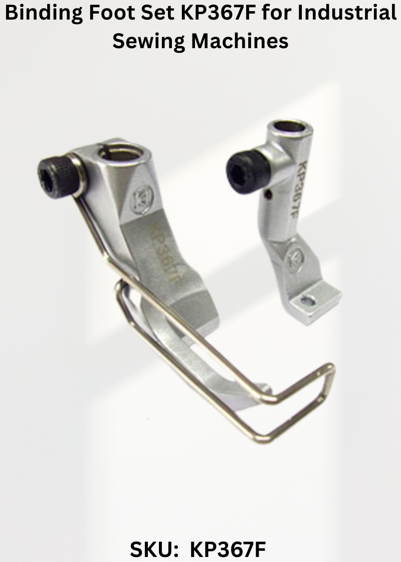 Binding Foot Set KP367F for Industrial Sewing Machines