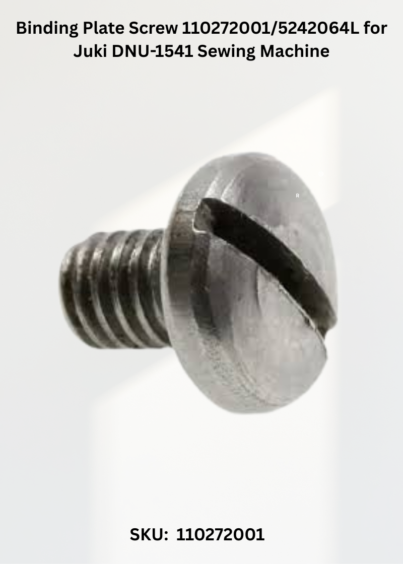 Binding Plate Screw 110272001/5242064L for Juki DNU-1541 Sewing Machine