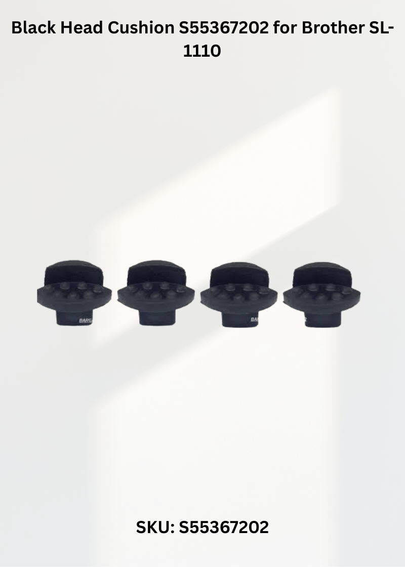 Head Cushion Black S55367202 for Brother S-1000A and Brother SL-1110 Sewing Machines